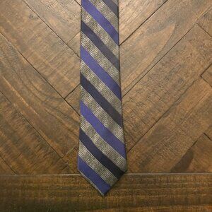 Calvin Klein Tie - Blue and Grey